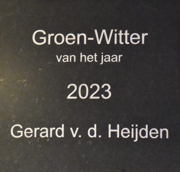 Groen-Witter 2023 - Gerard vd Heijden