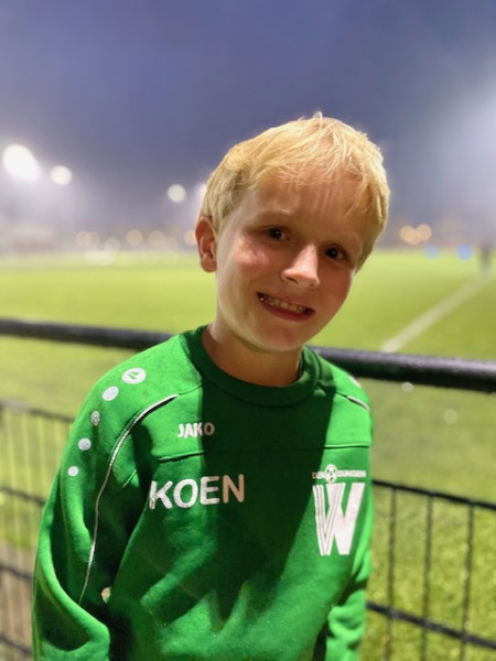Pupil van de Week voetbal zondag 3 december: Koen Hendriks